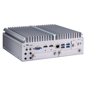 Axiomtek UST510-52B-FL Fanless Embedded Computer, Intel Core Pentium, Xeon, and Celeron